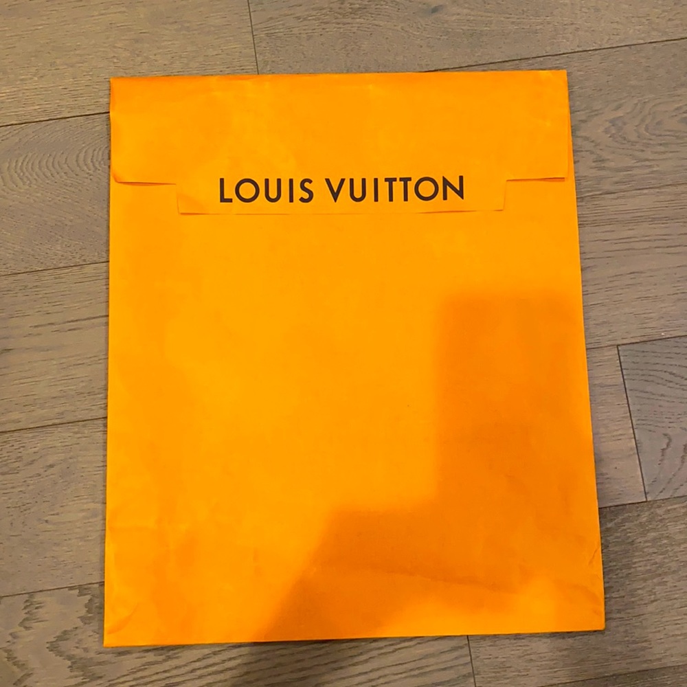 Louis Vuitton envelope shopping bag
